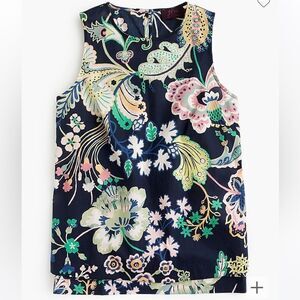 J. Crew Sleeveless tank in Liberty Josephine floral. Size XS.